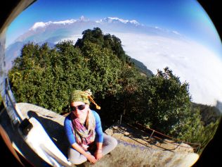 360 degree view, including the Annapurna massif!